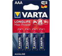50X Varta 46837 Longlife Max Power LR03/AAA (Micro) (4703) - Pile alcaline au manganèse (alcaline), 1,5 V