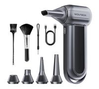 [51,99 après promotion] WOLFBOX MF100 Souffleur d'air électrique - 150 000 tr/min Super puissant, souffleur d'air sans fil, moteur sans balais rechargeable, souffleur durable, souffleur à poussière à