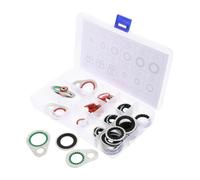 51 pièces Kit de Joints Toriques Climatisation Auto 4,8x3,3x0,4cm | Résiste à Haute Pression, pour Maintenance DIY, Atelier Mécanique, Pièces Compresseur et Valves