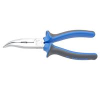 512/1BI-Alicate con puntas semirredondas, boca curva con corte y grip-170