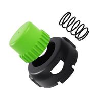 51881 Bobine de tête de rechange compatible avec Toro Model 51831 51831T 88616 et Toro 60 V Max Flex-Force Power System 33 cm et 38,1 cm (capuchon + ressort + bouton de bosse)