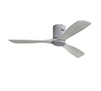 52 pouces encastré ventilateur de plafond DC 3 bois sculpté lames sans bruit moteur réversible sans lampe télécommande