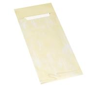 520 pochettes à couverts 20 cm x 8,5 cm crème incl. serviette blanche 33 x 33 cm 2 plis