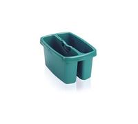 Leifheit Seau de nettoyage Combi Box 52001 Bassine rectangulaire à 2 compartiments empilable