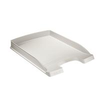 [52370085] LEITZ Bac à courrier Plus plat, A4, polystyrène Gris x 1