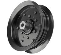 532196106 Poulie folle plate Compatible for Craftsman &Husqvarna OD 5 3/8" | Compatible for Craftsman 197379/196106 & Husqvarna 532196106/AUC16698 AYP, Ariens, Poulan, Fits 42" 46" 48" 54" Decks