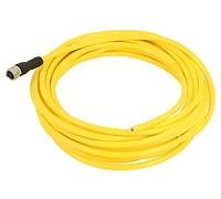 533121 Câble : pour capteurs/automates M8 PIN : 4 connecteurs droits 5 m PUR ...