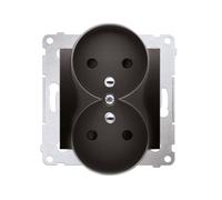 54 MODULE ANTHRACITE PRISE 2X Z/U AVEC PREMIUM 54 DGZ2MZ.01/48