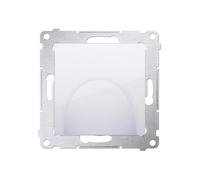 Kontakt-Simon DPK1.01/11 Prise de courant en plastique IP20 Blanc 75 mm 55 mm 75 mm