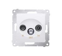 54 MODULE BLANC TV-SAT PRISE PREMIUM PASSAGE 54 DASP.01/11