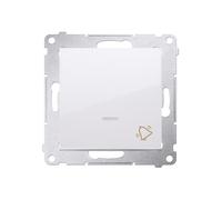 54 MODULE BOUTON POUSSOIR BLANC "SONNETTE" PREMIUM 54 DD1L.01/11