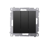 54 MODULE NOIR MAT CONNECTEURS 3X PINCES PREMIUM 54 DW31.01/49
