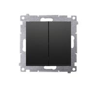 54 MODULE NOIR MAT CONNECTEURS SÉRIE PINCES PREMIUM 54 DW5.01/49