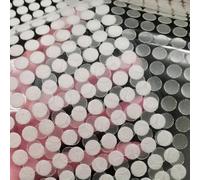 54 pièces/216 pièces/432 pièces/1008 pièces Anneaux adhésifs transparents de 1 yard de diamètre, disques ronds blancs adhésifs, convenant pour le ruban double face, utilisables pour la classe, le bure