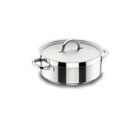 Lacor Cocotte Chef Luxe 54032 avec couvercle – Inox 18/10 Ø 32 cm, Tous feux (dont induction)