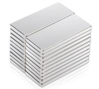 55 aimants rectangulaires pour tableaux magnétiques, 20 x 8 x 1,5 mm, aimants puissants pour réfrigérateurs, petits aimants en néodyme, aimants ultra-puissants, aimants en terres rares pour tableaux b