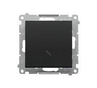 55 MODULE NOIR MAT CONNECTEUR UNIVERSEL "ESCALIER" TW6.01/149