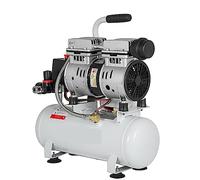 550W Moracle Silent Compresseur d'air sans huile de 2 gallons silencieux réservoir 9 litres avec moteur en cuivre pur Assurer la Stabilité