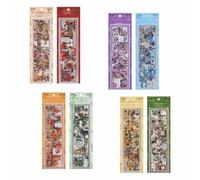 556 Pièces/48 Feuilles Autocollant Scrapbooking Vintage Stickers