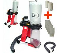 55687 Système d'aspiration 550 Aspiration de copeaux + 2x sac de filtration + 5x sac de copeaux