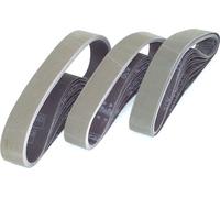 55799 10x Tissu abrasif 760x40mm A16 Bande abrasive f. Ponceuse à bande tubulaire Acier inoxydable