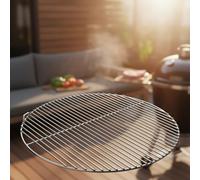 55CM Ø Grille en fonte Grille de cuisson noire ronde Grille en fonte BBQ Grille de cuisson