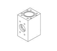 560/580 - corps operateur pour moteurs hydraulique de portes de garages. - FAAC 716079