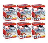 [56343-00038-03-6] tesa Lot de 6 Rubans toilé adhésif Extra power 38 mm x 2,7...