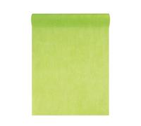 SANTEX 5696-10-30, Chemin de table en intissé 25 METRES, Vert