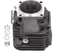 56mm Kit de pistons cylindriques accessoire de cha?ne de jardin adapt ? pour Husqvarna 395 395XP