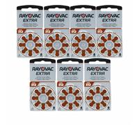 56x Rayovac Extra 312 PR41 Piles Auditives Zinc-Air 1,45V Cellule Bouton