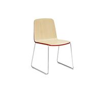 Normann Copenhagen Chaise Just noir. bord noir. structure en métal noir