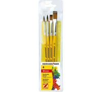 Set de pinceaux synthétiques WINNER, 4 pièces
