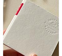 58 feuilles de livre de peinture vierge, mini carnet de croquis de carton acrylique 200 g/m², peut se plier à 180 degrés. Cadeau pour la fête des mères, la rentrée scolaire, fournitures scolaires 58 f
