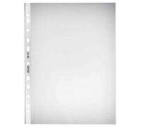 [5824008-3] herlitz Lot de 3 Pochettes perforée A4, transparent, 0,05 mm Pack...