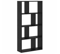 [5828290]Meuble Étagère - armoire à livres/ Bibliothèque Chêne noir 60x20x120cm Bois d'ingénierie,Poids:14.5 Kg