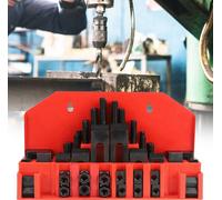 58Pcs T-Slot Clamp Kit Hardened Combined Press Plate for Lathe Milling Machine M10