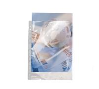 [5900E] Exacompta Etui de 100 pochettes perforées polypropylène lisse haute r...