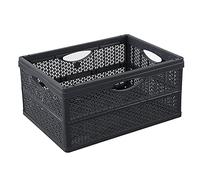 5901098173209 Boîte pliante pratique et universelle avec une capacité de 32 litres, en plastique sans BPA Anthracite