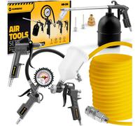 Kit d'outils pneumatiques 8 pièces pour compresseur Humberbg HM-256