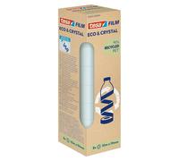 tesa Ruban adhésif tesafilm Crystal Recycled – Très transparent, PCR 90 % – 8 rouleaux 10 m x 19 mm