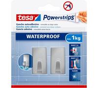 tesa Crochet Powerstrips ZOOM étanche Small métal