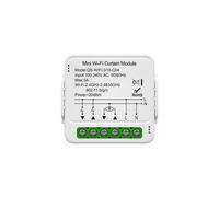 5A pour Module de Commande Vocale et Minuterie pour Rideaux Intelligents Tuya WiFi ZigBee, Stores et Volets Roulants Motorisés