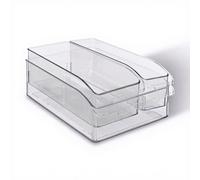 5five 3 boîtes de rangement intelligentes pour réfrigérateur, transparentes, plastique, L 30,5 x l 21 x H 9 cm