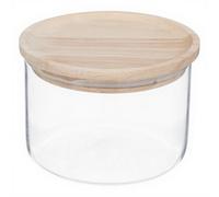 5five Bocal en verre hermétique 0,33 L, transparent, verre naturel, L 10 x l 10 x H 7,1 cm