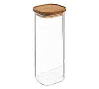 Bocal verre couvercle acacia 2L ""Hermet"" - 5 five simply smart