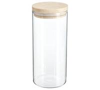 5five - bocal verre couvercle bois hermet 1.3l