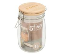 5five - bocal verre couvercle pin wording 1l