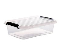 5five - boîte basse avec couvercle "clip n box" 3l
