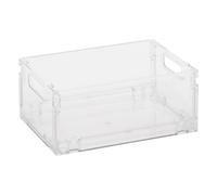 5five - boîte de rangement fold'n'box en plastique gris 2,8l
